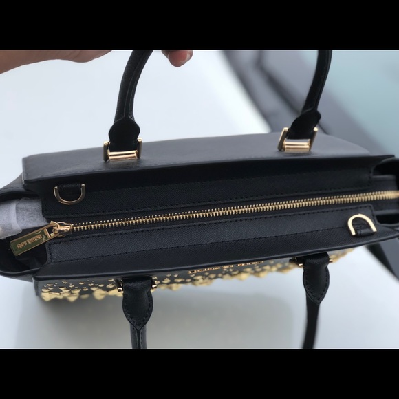 Michael kors SELMA studded medium satchel bag - Picture 6 of 8